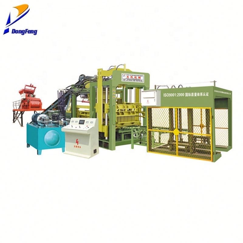 QT815 Automatic hydraulic brick making machine cement block maker machine